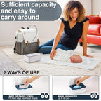 Baby Wipes Dispenser, Wipe Holder for Baby & Adult,Keeps Wet Tissue Fresh, Non-Slip Wipes Case,Easy Open & Close， Flushable Wipe Container with Sealing Design Lid