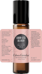 Edens Garden Labor-Less Delivery Essential Oil Roll-On Blend- 100% Pure Premium Grade, Natural, Therapeutic, Aromatherapy, Kid & Skin Safe, The Best for Relaxation Pre-Diluted 10 ml (.33 fl oz)