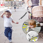 Accmor Toddler Harness Leash, Reflective Kid Harness with Anti Lost Wrist Link, Child Walking Harness Kids Leash Wristband Belt with Lock for Baby Boys Girls to Outdoor Travel