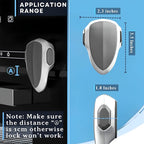 Oven Lock Child Safety, 1 Pack, Oven Door Lock Child Safety, Oven Baby Proofing, Heat-Resistant, Durable & Easy to Install Oven Safety Locks for Toddlers, Baby Proof Oven (White)