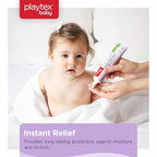 Playtex Baby Diaper Rash Cream, 2.5 oz. Tube, 3-Pack, Dermatologist Tested 40% Zinc Oxide Diaper Cream, Fragrance Free, Hypoallergenic, Free of Dye, Parabens and Phthalates