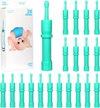 Gas and Colic Reliever for Babies, Baby Gas Colic Relief, Natural Solution for Baby Colic and Gas Relief, Safe & Effective Instant Constipation Relief for Babies, 20 Count (Green)