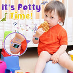 Potty Training Watch for Toddlers & Kids with Countdown, Flashing Lights, Fun Music or Vibration Alerts - Waterproof Interactive Toilet Training Reminder for Boys & Girls Ages 2-9