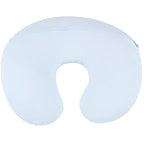 Onacosht 100% Organic Cotton Nursing Pillow Cover Soft Breathable Jersey Feeding Pillow Slipcover Fits Standard Infant Nursing Pillow or Positioner for Baby Boy and Girl, Pastel Blue
