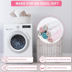 softan Baby Washcloths, 24Pack Baby Wash Cloths Extra Soft & Ultra Absorbent, Baby Towels Face Towel Unisex for Boys Girls Face & Body, Washclothes Gentle on Sensitive Skin, 9''x 9'' Strawberries