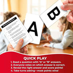 Board Games for Kids 8-12 and Family - Educational Trivia Card Game for Kids Age 8+ - Who Knows Biology Better? - 500+ Questions for Fun Learning and Family Game Night - Science Trivia for Children