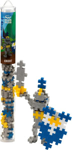 PLUS PLUS Building Block Playset Kit, Themed Figures 3D Puzzle, Fun Stem Toys for Kids, 350 Mini Interlocking Pieces - 5 Tube Bundle, Fantasy Battle