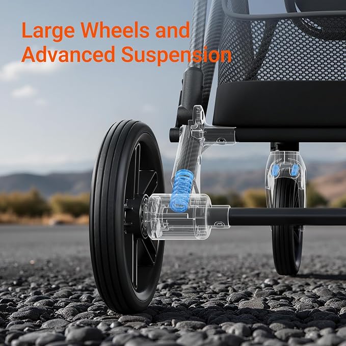 Air Lux Baby Stroller with Carbon Fiber Frame, One-Hand Fold & Reversible Seat, Magnetic 5-Pt Harness, Car Seat Adapter, 15.8lbs, Vetiver