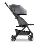 Mompush Lithe V2 Lightweight Travel Stroller, Compact Foldable Baby Stroller with Travel Bag, One-Hand Fold Stroller, Snack Tray, Mechanical Recline Seat, Airplane-Ready, Organizer & Rain Cover