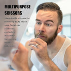 LePinko Nose Hair Trimmer For Men, Nasal Hair Tweezers For Women, Small Scissors For Hair Grooming