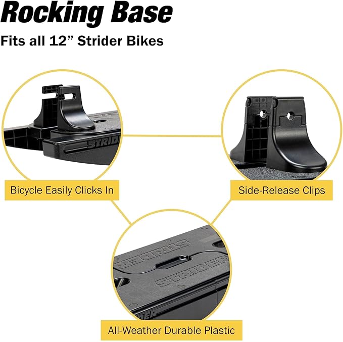Strider 12” - Helps Teach Baby How to Ride a Balance Bicycle - for Kids 6 Months to 4 Years - Easy Assembly & Adjustments