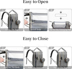 Baby Diaper Bag Backpack, Large Baby Diaper Bags for Boys Girls, Baby Bag with USB Charging Port, Multifunction Waterproof Travel Bag for Moms Dads