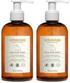 erbaviva Baby Body Wash 8 fl Oz (Pack of 2)