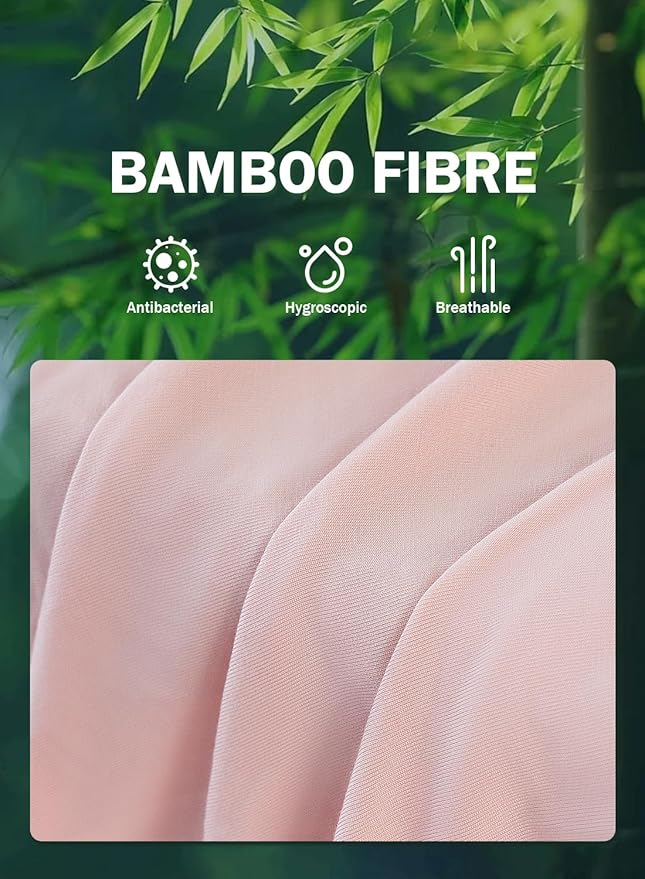 INSEN Cooling Pregnancy Pillow, Maternity Pillow with Soft Cotton Cover,C Shaped Pregnant Women and Side Sleeping (Cooling Pink)