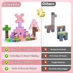 Magnetic Blocks, Magnetic Building Blocks 100pcs, STEM Sensory Toys with Princess Castle Build–Creative Magnet Tiles for Toddlers Ages 3+, Boys & Girls–Christmas Birthday Party Kids Gifts