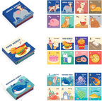 BARMACO Baby Soft Books, Touch and Feel Crinkle Cloth Books for Babies, Infants & Toddlers, Learning Toys Gifts for Boys & Girls, Early Development Interactive Sensory Toys, Ocean Animal Tails Books