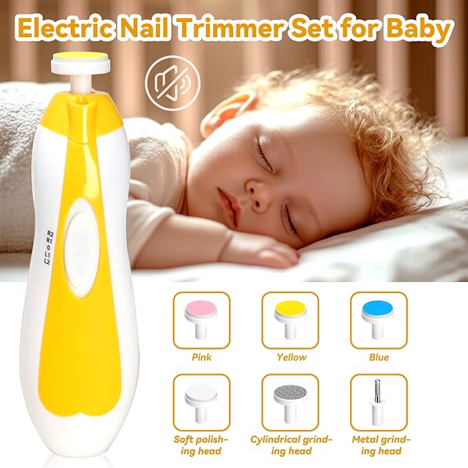 Baby Healthcare and Grooming Kit, Portable Baby Safety Care Set, Baby Essentials kit for Newborn(Yellow 20 in 1)