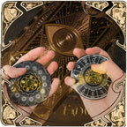 Fidget Toys Fidget Spinners for Adults, Metal Spinning Spinner Top Toy, Anxiety Toys Stress Relief Reducer, Party Favors for Kids 6+ Stuffers Tarot Constellation Spinning Tops Toys (Tarot)