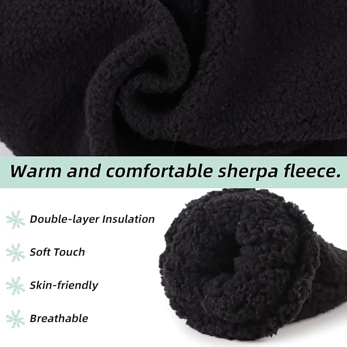 Zsedrut Baby Boys Winter Glove Warm Toddler Infant Girls Mittens Fleece Lined Gloves 1-7 Years