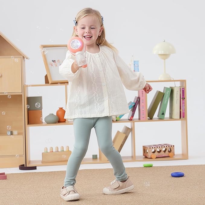 Toddler Organic Cotton Girls Leggings Casual Basic Leggings Full Length Bottom Solid Color 3 Pack