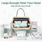 Lenski Diaper Bag Backpack, Baby Shower Gifts for New Mom, Baby Registry Search, Newborn Diaper Bag with Changing Station and USB Charging Port, Toddler Travel Essential, Large Capacity Nappy Bag