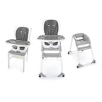 Ingenuity SmartClean Trio Elite 3-in-1 Convertible Baby High Chair, Toddler Chair, and Dining Booster Seat, For Ages 6 Months and Up, Unisex - Slate