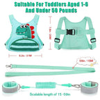 Toddler Leash for Kids-Baby Child Harness with Anti Lost Wrist Link for Boys/Girls