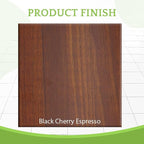 Full-Size Conversion Kit Bed Rails Compatible with Delta Children Convertible Cribs - Solid Wood Rail #0050 - Toddler & Adult Bed Rail for Full-Size Beds - Baby Furniture (Black Cherry Espresso-607)