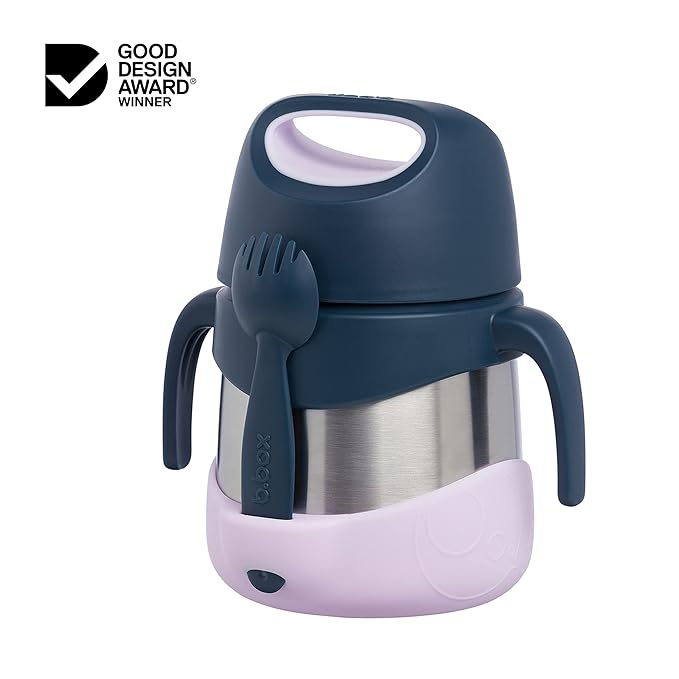 B.box Lilac Pop Insulated Food Jar, 1 EA