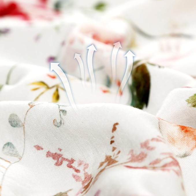 GRSSDER Cotton Muslin Quilt Blanket - Silky Soft and Breathable Kids' Throw Blanket, Oversized Muslin Blankets for Newborns, Toddlers & Kids, 6 Layers Reversible Design for All Seasons, 55" x 69"