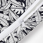 Wet Bag, Wet Dry Bag, Wet Bag for Swimsuit, Travel, Beach, Pool, Diapers, Dirty Yoga Gym Clothes, Makeup Bag, Waterproof Tropical Palm Leaves Decor Jungle Palm Leaf Favors