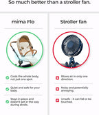 Stroller Cooling Pad with USB Fan | Ultra-Breathable Mesh Seat Liner | External Battery Design for Baby Safety | Universal Fit for 0-4 Years | for Hot Days & Summer