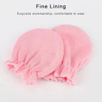 BQUBO Newborn Infant Toddler Mittens No Scratch Cotton Elastic Wrist Gloves Hypoallergenic for 0-6 Months Baby Boys Girls