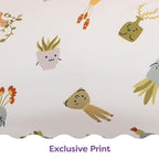 Boppy Nursing Pillow - Ergonomic Bottle & Breastfeeding Pillow with High, Firm, Large Area, Water-Repellent Cushion with Washable Cover; Baby Safety Alliance Verified - Tan Happy Houseplants