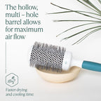 Professional Round Brush for Blow Drying - Large Ceramic Ion Thermal Barrel Brush for Sleek, Precise Heat Styling and Maximum Volume - Lightweight Hair Brush for Smooth, Manageable Hair (2 Inch) (Not Electrical)