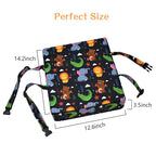Toddler Booster Seat for Dining Table, Stronger Support Non-Slip Bottom Double Safe Straps Booster Seat Dining Toddler, Portable Travel Increasing Cushion (Black)