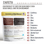 Unscented Baby Soap Bar for Sensitive Skin | Only 7 Ingredients | Gentle Wash for Babies, Toddlers, Kids, and Adults | Organic and Natural Ingredients | 2 Bars