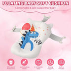 Baby Bathtub,Collapsible Baby Bath Tub with Thermometer & Soft Floating Cushion,Portable Travel Baby Bathtubs for Newborns to Toddlers 0-36 Months(Crab Green)