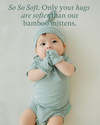 SuperSoft Baby Mittens, Bamboo Viscose Infant Newborn Mittens for Girls Boys No Scratch Gloves 6 Pack