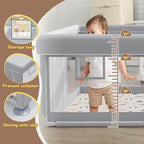 Large Baby Playpen 74"x50" with Mat Play Pens for Babies and Toddlers, Large Play Yards for Indoor & Outdoor with Zipper Gates