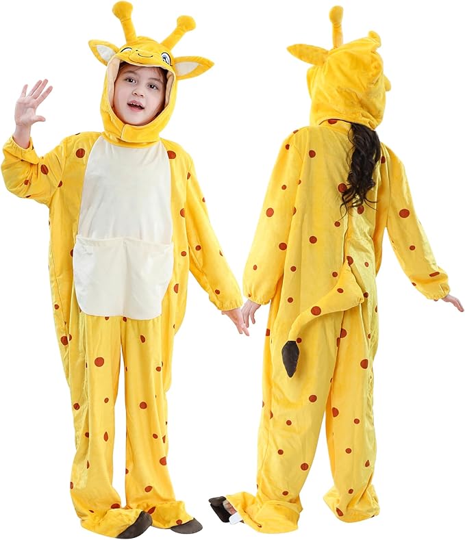 MICHLEY Adorable Animals Cosplay Costume for Kids 3-12Years Soft Breathable & Skin Friendly Halloween Birthday Party