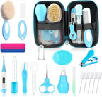 Baby Healthcare and Grooming Kit for Newborn Kids, 24PCS Upgraded Safety Baby Care Kit, Newborn Nursery Health Care Set, Baby Care Products