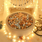 GOGOSO Ball Pits Balls for Toddlers Pack of 50 100 200 Plastics Shape Ball Non-Phthalate Non-BPA Non-Toxic 2.2-Inch Crush Proof Play Balls