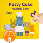 Cali's Books Patty Cake Nursery Rhymes. Interactive Books for 1 Year Old. Sound Book for Toddlers 1-3. Perfect 1 Year Old Girl Gifts - Musical Book for Toddlers - 6 Favorite Songs