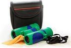 Original Compact 8x21 Kids Binoculars Set - High Resolution Real Optics - Shock Proof - Bird Watching - Presents for Kids - Children Gifts - Boys and Girls - Outdoor Play - Hunting - Camping