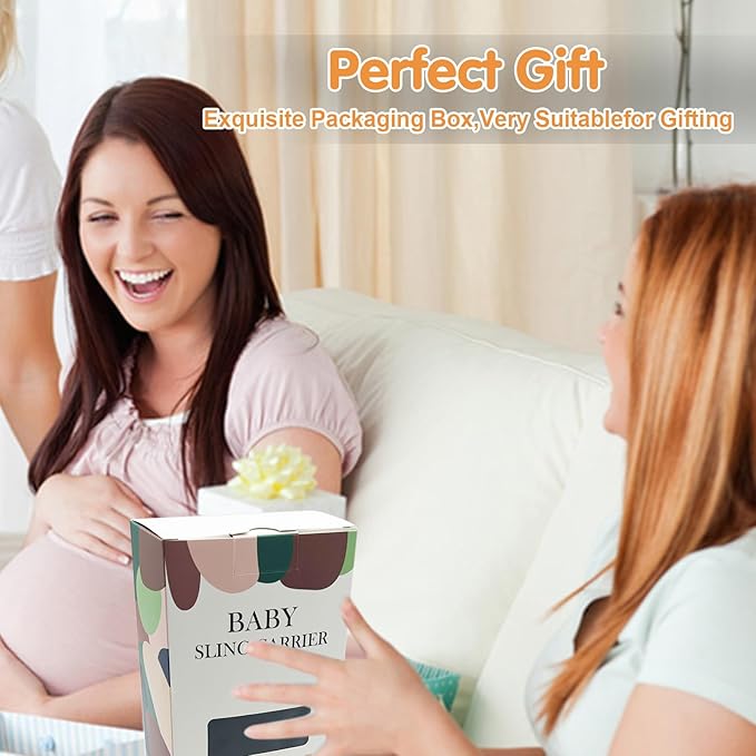 Baby Sling Carrier,Toddler Carrier,Upgraded 2025 Baby Sling with 4 Adjustable Straps(10-30lbs),Lightweight,Portable and One Size Fits All(Star)