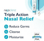 Pro: Nasal Cleansing Kit – Gentle Wand & Nasal Antiseptic Gel, Nose Cleaner and Nasal Moisturizer for Dry Nose & Sinus Relief (Unscented 1 Count, up to 120 uses)