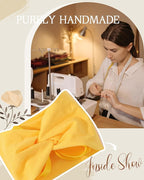 doboi 20pcs Baby Headbands and Hair Bows Set - 4 Inches Nylon Headbands with Bows for Newborns, Infants, Toddlers and Girls