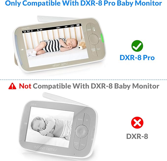 Replacement for Infant Optics DXR-8 Pro Battery Sp 554478 3.85V 2800mAh Lithium Ion Battery (Not Compatible with DXR-8 Baby Monitor)