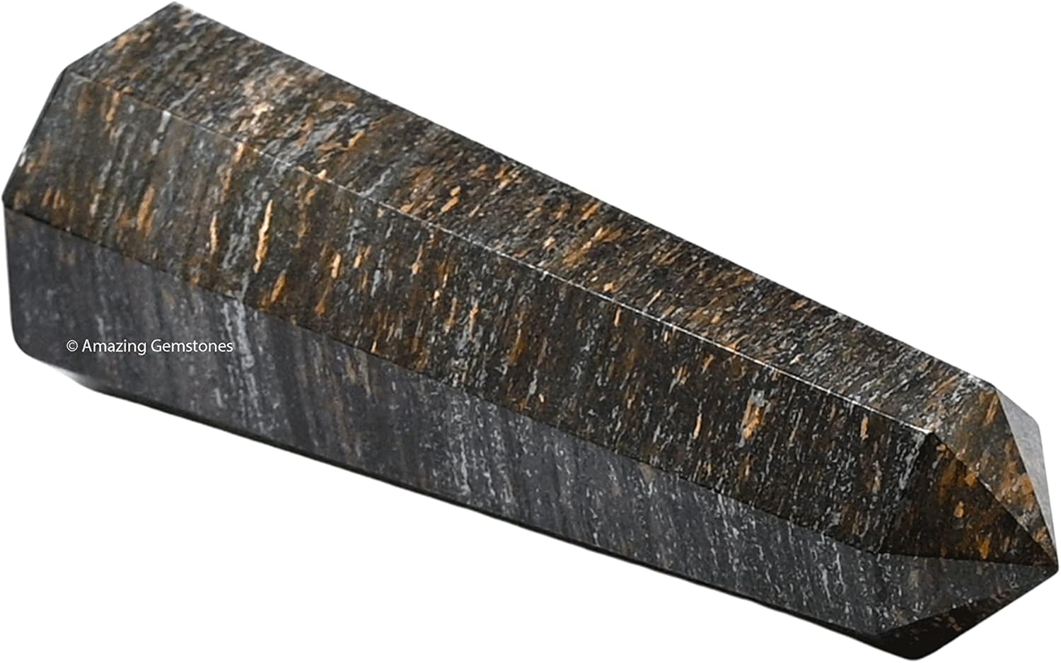 Amazing Gemstone Bronzite Crystal Towers ~ Natural Healing Crystal Point Obelisk for Reiki Healing and Crystal Grid (2" to 3" INCH)